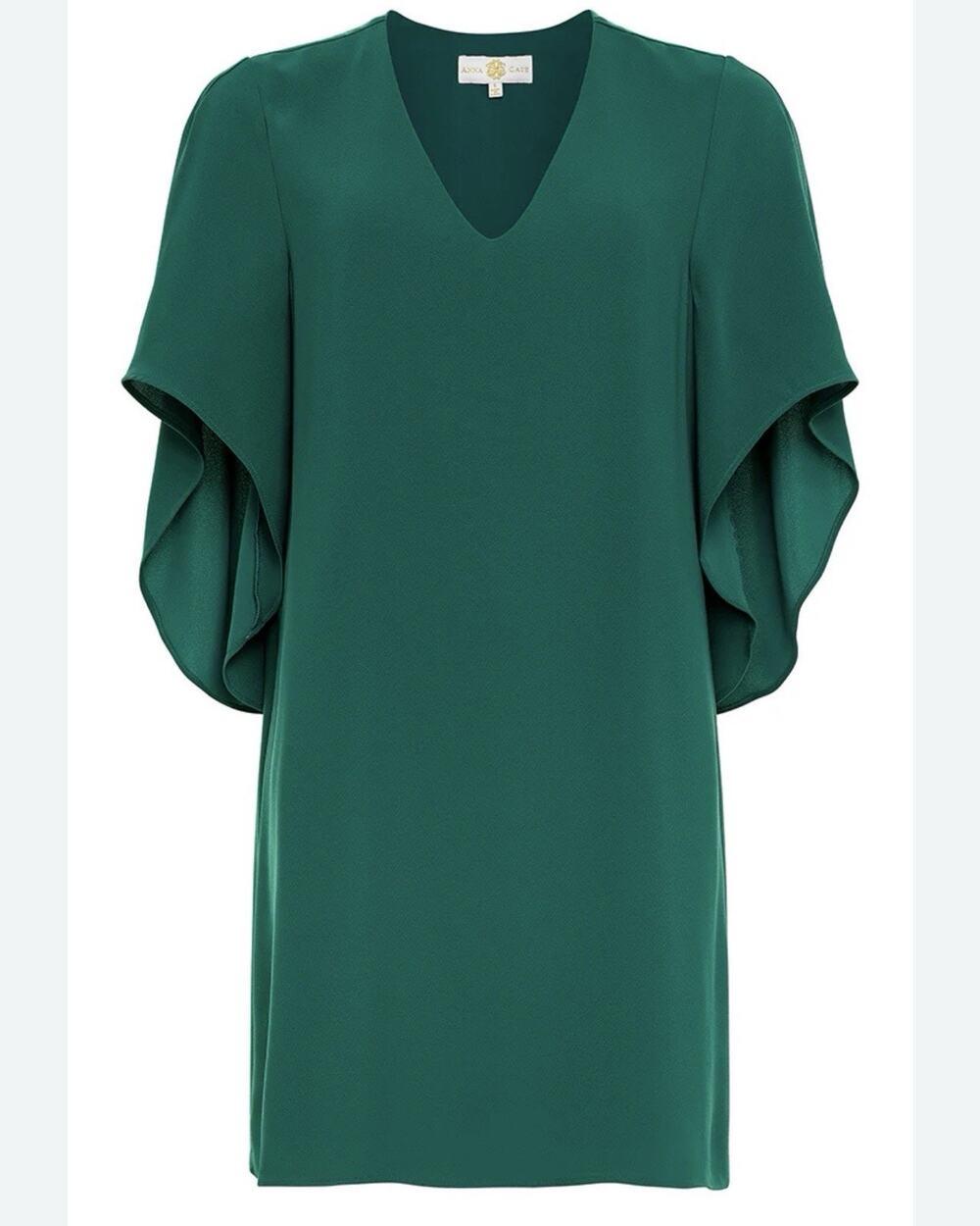 Anna Cate Meredith Dress Crepe Hunter Green Women’s cocktail career dress M